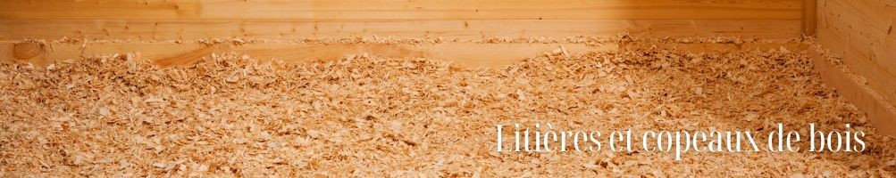 Litières et copeaux de bois pour chevaux et poneys - Equestria Sellerie